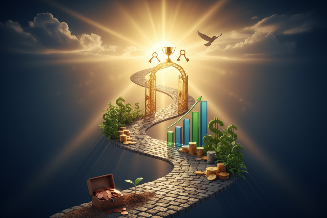 Business or road to financial freedom